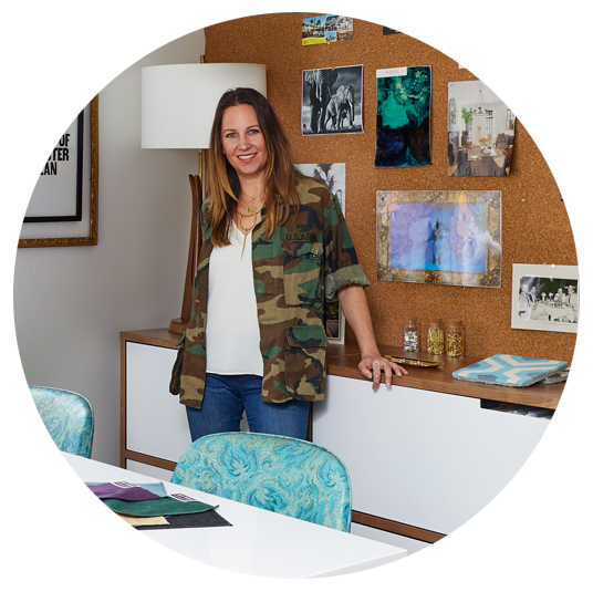 Jennifer Fisher - Owner and Lead Designer of J. Fisher Interiors