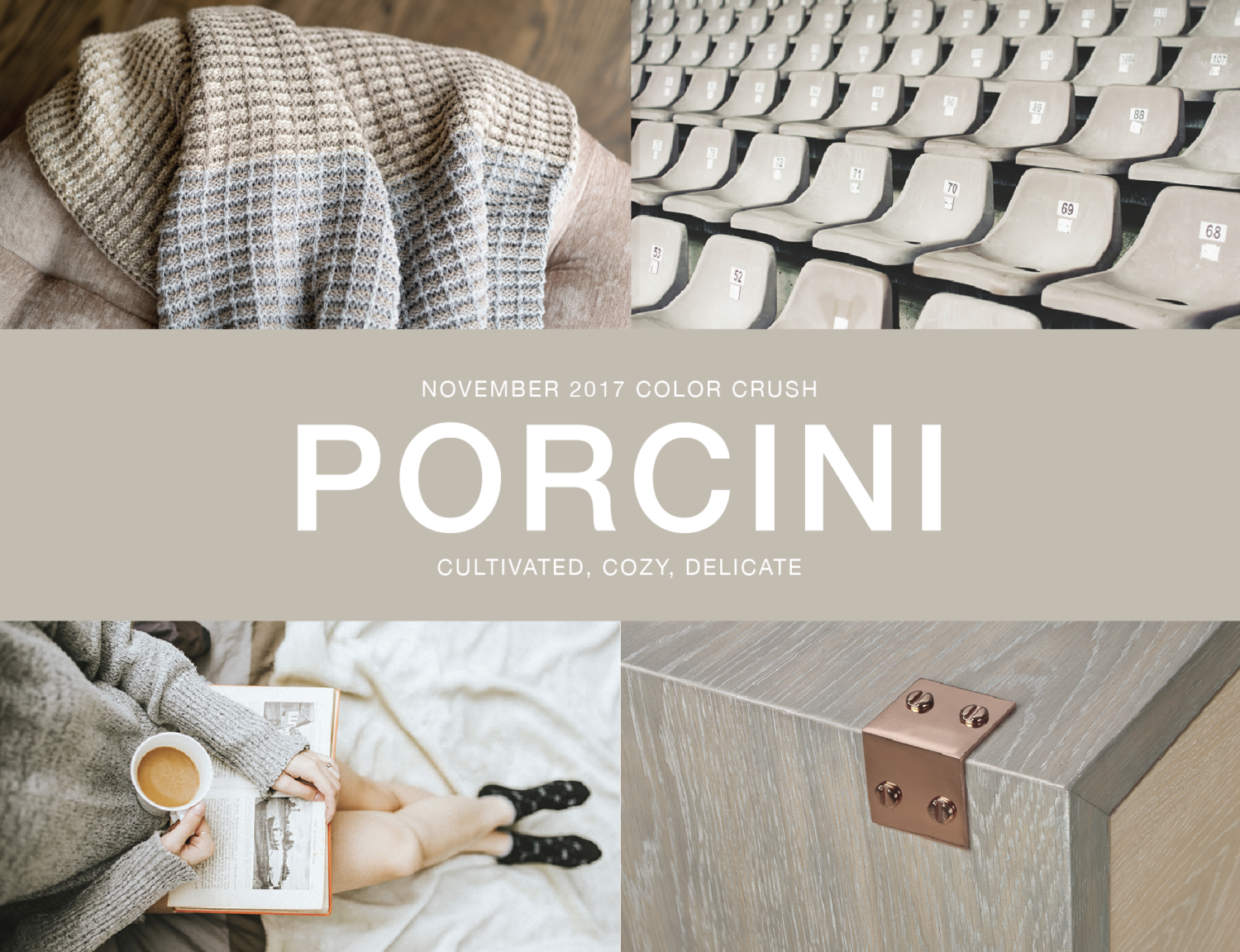 Products Shown - Top Left: Neutral Stitch Stripe throw by Stacy Garcia│New York for In2Green Bottom Right: The Foundry Collection by Stacy Garcia for Bernhardt Hospitality