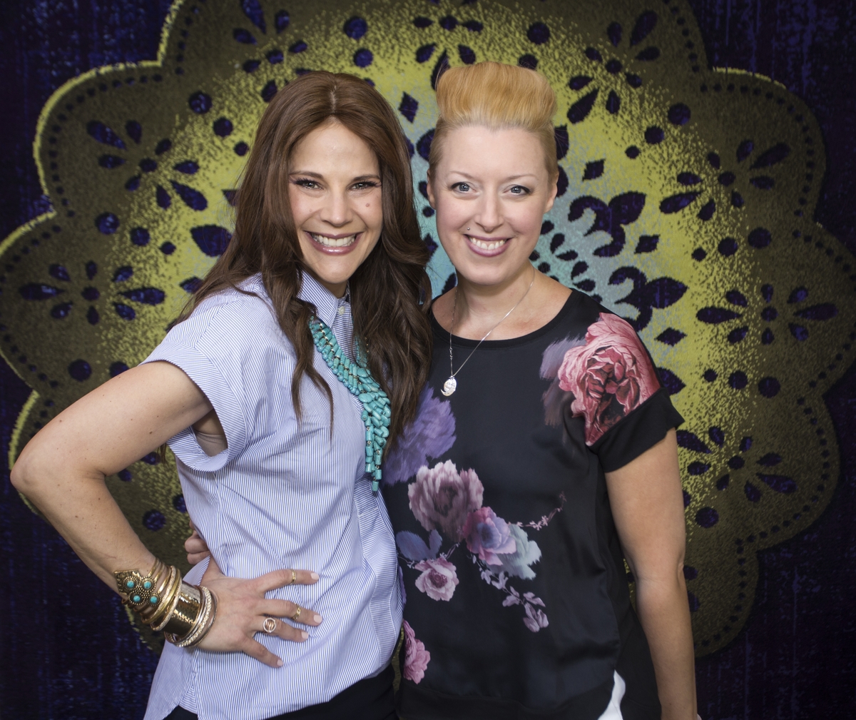 Stacy Garcia and Leah Jack at BDNY 2015 - Life-Styled.net