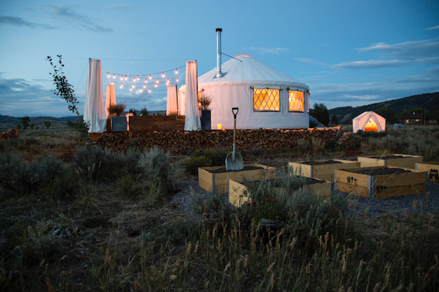 Luxury Yurt in Jackson Wyoming All done Elliyah